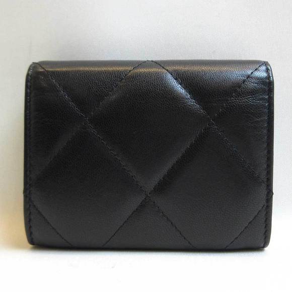 Chanel Case Business Black Coin Holder 19 Card - Picture 1 of 6